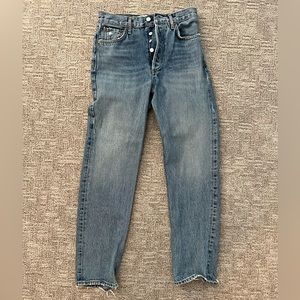 AGOLDE 90’s pinch waist high rise jeans size 26